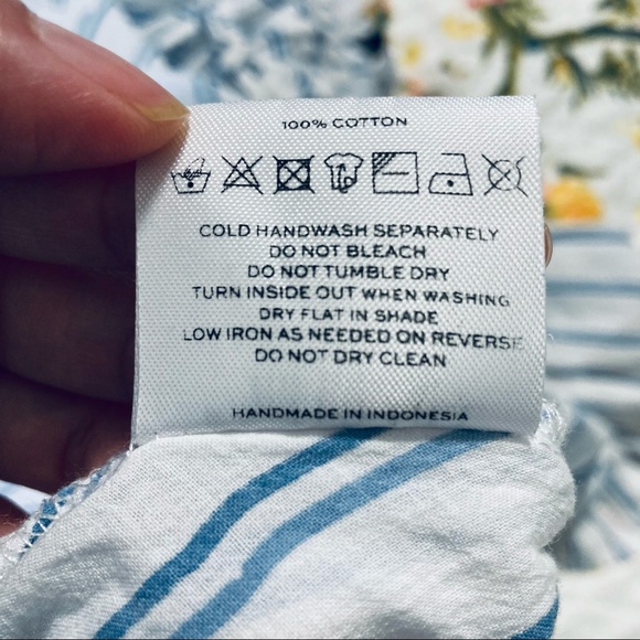 Faithfull The Brand Striped Ruffle Tier Mini Dress - Picture 6 of 6